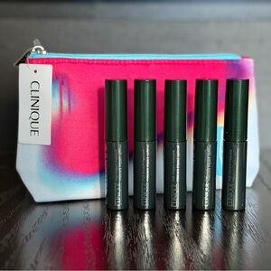 Clinique Mascara Collection with Vibrant Pouch